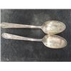 Image 7 : 4 Silver Plated Commemorative Spoons JFK, George Washington