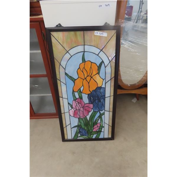 Stained Glass Display 20 1/2"x40 1/2"