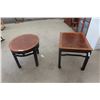 Image 1 : 2 End Tables 1) 21x21x27 1) 21"x27"x23"