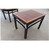 Image 3 : 2 End Tables 1) 21x21x27 1) 21"x27"x23"