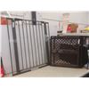 Image 1 : 2 Gates Metal 39x33 and Plastic 26x24 Expandable to 41