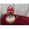 Image 2 : Coca Cola Clock and 6 Christmas Ornaments