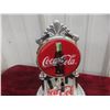 Image 4 : Coca Cola Clock and 6 Christmas Ornaments