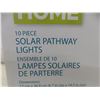 Image 4 : 10 Piece Solar Pathway Lights New or store Return