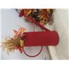 Image 4 : Tall Watering Can with Flowers, Metal Planter,Wreath