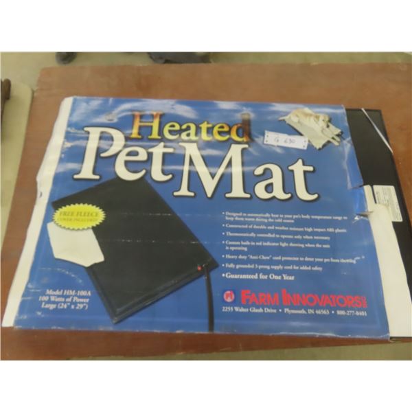 Heated Pet Mat 24x29