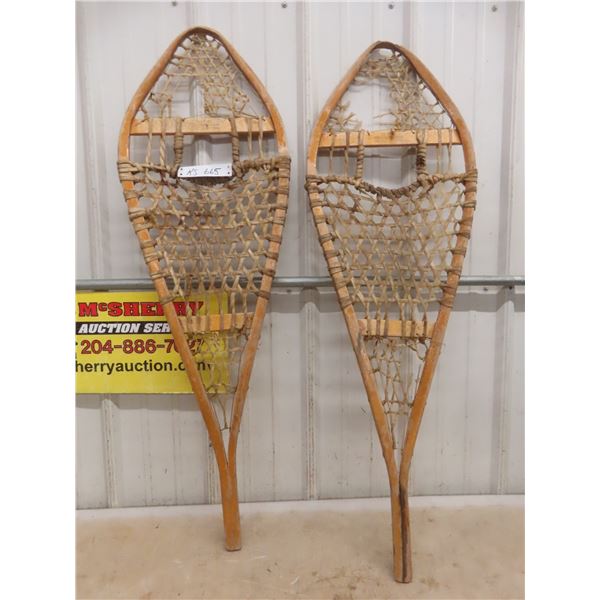 Vintage Snow Shoes 14x42