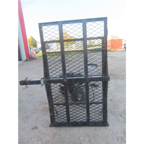 Bumper Hitch Cargo Carrier 500 Pound Max