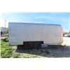 Image 7 : H.M 17' Enclosed Tandem Bumper Trailer - No TOD 