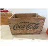 Image 2 : Coca Cola Wood Crate, 6 Pack of 750ml Coke Bottles, 4 