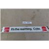 Image 1 : Coke Metal Rack Sign Bracket 2 1/2'' x 19'' 