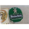 Image 3 : Heineker Plastic Sign, Olympia Beer Cardboard Sign, Modern 