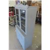 Image 2 : Painted Stepback Kitchen Cabinet 60'' x 31'' x 15'' 