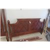 Image 3 : Antique Post Bed 60'' Wide 