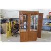 Image 1 : Oak Armoire 2pcs 82'' x 35'' x 21'' 