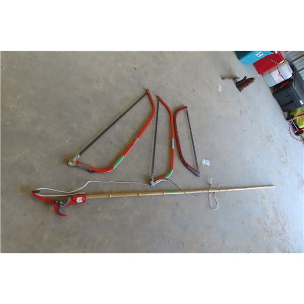 3 Buck Saws, Branch Cutter 