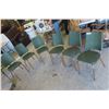 Image 1 : Set of 6 Retro Kitchen Chairs 