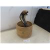 Image 1 : Cobra in Basket 16'' Tall 