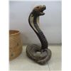 Image 2 : Cobra in Basket 16'' Tall 