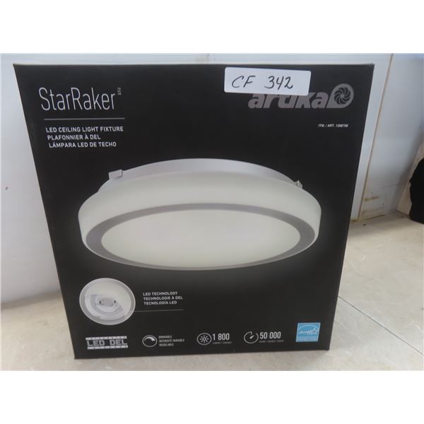 Star Raker LED Ceiling Light Fixture New or  Store Return 