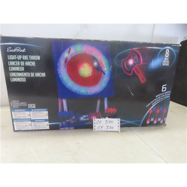 East Point Light Up Axe Throw Game New or  Store Return
