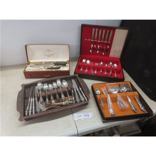 Flatware, Carving Set and Chest