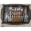 Image 9 : Flatware, Carving Set and Chest
