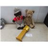 Image 1 : 2 Stuffy Bears one with CN Rail Outfit and Supersize Pez
