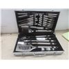 Image 1 : Pfizer BBQ Set in Aluminum Case New or  Store Return