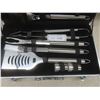 Image 2 : Pfizer BBQ Set in Aluminum Case New or  Store Return