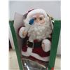 Image 3 : Animated Santa Claus 21'' Tall