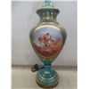 Image 2 : 2 Matching Porcelain Vase Lamps 27'' H No Shades