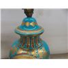 Image 8 : 2 Matching Porcelain Vase Lamps 27'' H No Shades