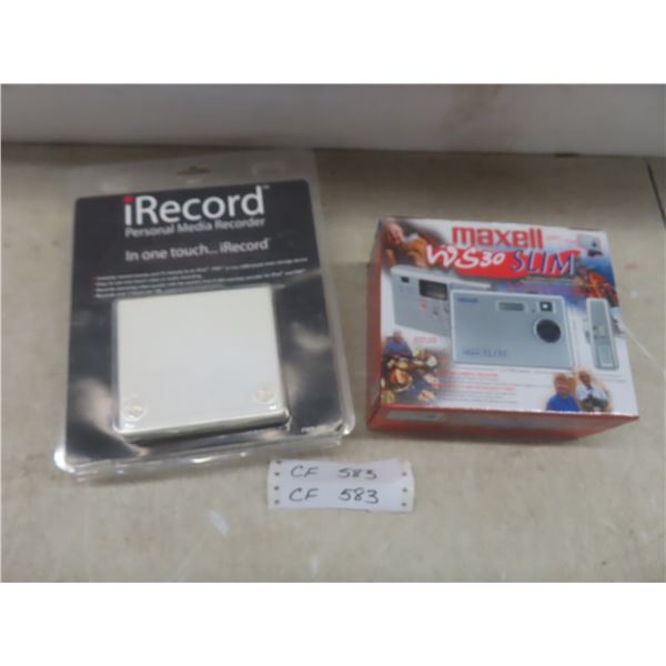 Record Personal Media Recorder and Maxell 