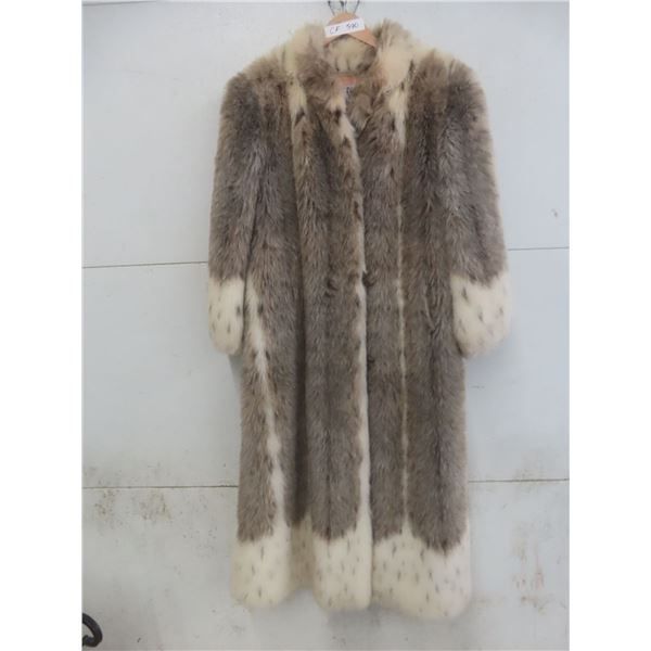 Fun Fur Coat Size Large