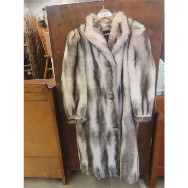 Fun Fur Coat Size M-L No Size Listed