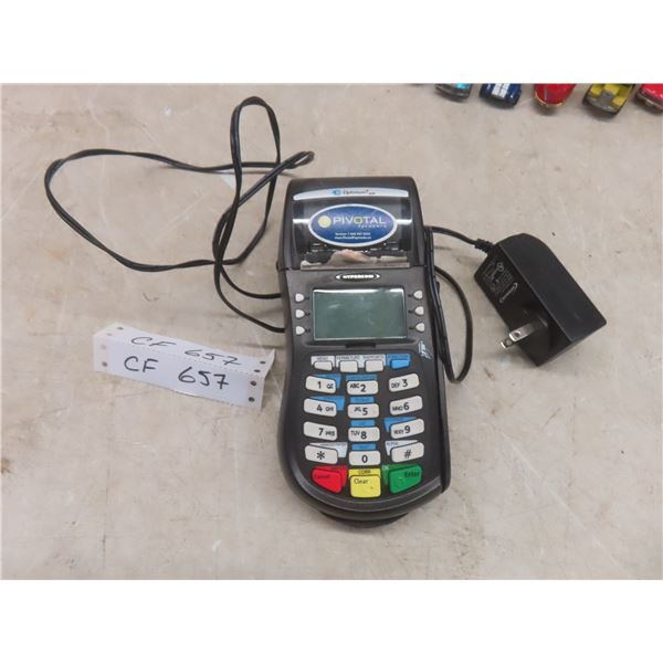 Pivotal Hypercom Debit/Visa Machine