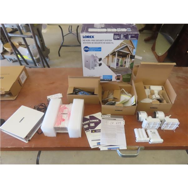 Lorex HD Wire Free Security System New or Store Return