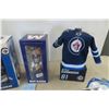 Image 2 : Winnipeg Jets - Wheeler Bobblehead, Connor Mini Jersey, Haverchuck Cards