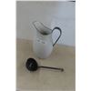 Image 1 : Enamel Pitcher + Ladel