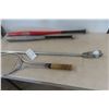 Image 5 : 2 Aluminum Baseball Bats, Racket, Antique Golf Ball Extractor