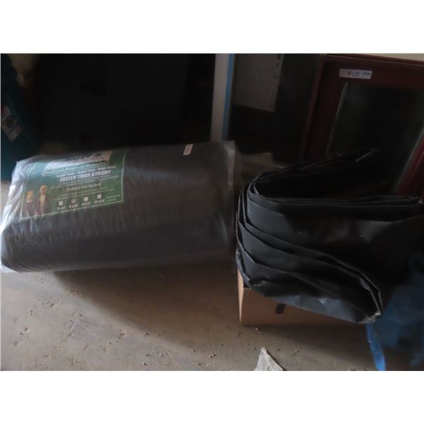 2 Sewer Blankets 6x20 and 6x12 Feet with Pins