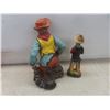 Image 2 : Panning for Gold Statue 14'' High and Gun Slinger