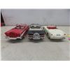 Image 2 : 3 Die Cast Convertibles 57 Bel Air 59 Impala 1/18