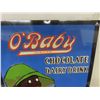 Image 3 : Modern Metal Sign " O Baby Chocolate Dairy Drink" 16x10