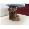 Image 2 : Unique Footstool with Muckluck Legs and Indiginous