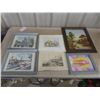 Image 1 : 6 Framed Pictures Largest