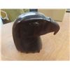 Image 8 : Carved Eagle Head 6''High Oval Mirror,