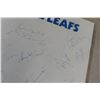 Image 14 : Rare! Autographed Toronto Maple Leafs Book and 