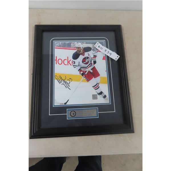 Dustin Byfuglien Autographed Pro Framed